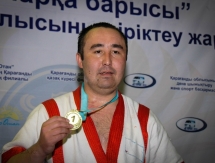 Фоторепортаж с областного турнира «Сарыарка Барысы» по қазақ күресi