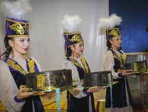 Фоторепортаж с областного турнира «Сарыарка Барысы» по қазақ күресi
