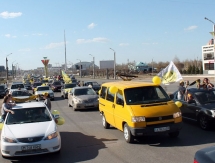 Фоторепортаж с автопробега в честь «Сарыарки»