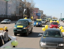 Фоторепортаж с автопробега в честь «Сарыарки»