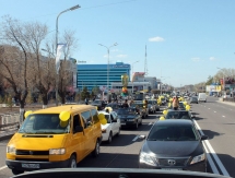 Фоторепортаж с автопробега в честь «Сарыарки»