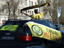 Фоторепортаж с автопробега в честь «Сарыарки»