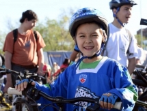 Более двух тысяч алматинцев приняли участие в велопробеге ко Дню победы