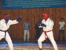 В Караганде финансовые полицейские выбрали лучших в рукопашном бою