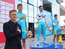 Фоторепортаж с гонки на 172,7 километра среди андеров на чемпионате Азии в Караганде