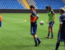 Фоторепортаж с тренировки женской сборной Казахстана