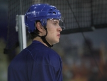 Роман Савченко провел тренировку на льду