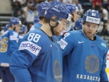 Фоторепортаж с матча чемпионата Мира Казахстан — Финляндия 3:4