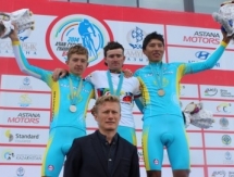 Фоторепортаж с гонки на 172,7 километра среди андеров на чемпионате Азии в Караганде
