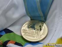 Фоторепортаж с церемонии награждения победителей элитной гонки чемпионата Азии