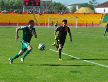 Фото с матча Премьер-Лиги «Атырау» — «Шахтер» 3:2