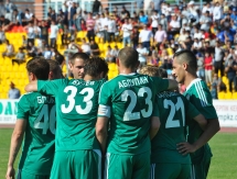 Фото с матча Премьер-Лиги «Атырау» — «Шахтер» 3:2