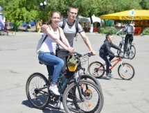 В Караганде состоялся велосипедный фестиваль