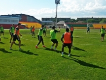 Президент ФК «Атырау» посетил тренировку команды