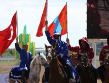 В Астане состязались участники I чемпионата Азии по аударыспақ