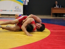Фоторепортаж с чемпионата Казахстана по греко-римской борьбе в Караганде