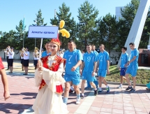 Костанайские полицейские торжественно открыли чемпионат МВД РК по волейболу среди полицейских