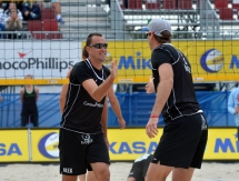 Казахстанские пляжники успешно выступили на турнире «Большого Шлема» в Ставангере