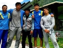 Молодежная сборная Казахстана по вольной борьбе проводит УТС в Таразе