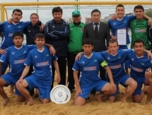 «Ушкын-Искра» стартует в розыгрыше Кубка европейских чемпионов по пляжному футболу