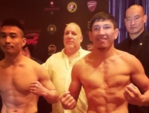 Куат Хамитов оказался тяжелее своего соперника на турнире RUFF 13 в Шанхае