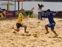 Стартовал чемпионат РК по пляжному футболу