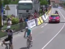 Видео финиша шестого этапа «Критериум дю Дофине» с участием «Астаны»