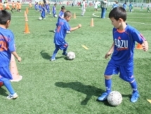 В Таразе прошла массовая акция в поддержку чемпионата Мира по футболу