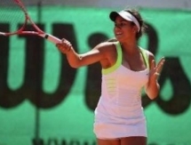 Гринчишина вышла в 1/2 финала парного разряда турнира серии ITF в Астане