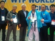 Нышан Омирали завоевал золотую медаль на чемпионате Мира по паратаеквондо