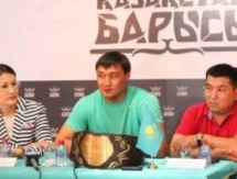 Бронзового призера «Қазақстан барысы-2014» встретили в аэропорту Кызылорды