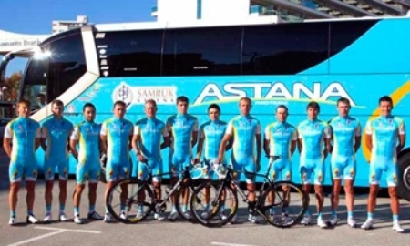 «Pro Team Astana» и алматинцы поддержали заявочную кампанию зимней Олимпиады-2022