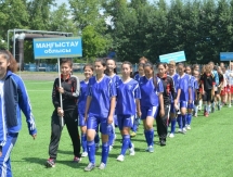 В Караганде состоялось торжественное открытие Республиканской футбольной спартакиады среди девушек