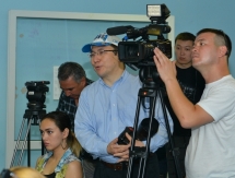 Фоторепортаж с пресс-конференции Андрея Назарова