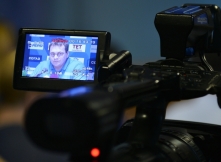 Фоторепортаж с пресс-конференции Андрея Назарова