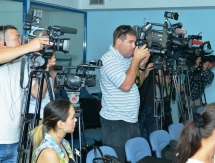 Фоторепортаж с пресс-конференции Андрея Назарова