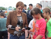 Олимпийская чемпионка Ольга Шишигина встретилась со спортсменами СКО