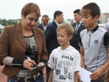 Олимпийская чемпионка Ольга Шишигина встретилась со спортсменами СКО