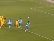 Гол Кнежевича в матче Лиги Европы «Кайрат» — «Эсбьерг» 1:1