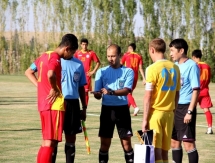 Фоторепортаж с товарищеского матча Казахстан U-21 — Олимпийская сборная Кыргызстана 3:1