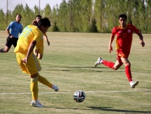 Фоторепортаж с товарищеского матча Казахстан U-21 — Олимпийская сборная Кыргызстана 3:1