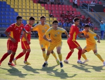 Фоторепортаж с товарищеского матча Казахстан U-21 — Олимпийская сборная Кыргызстана 3:1