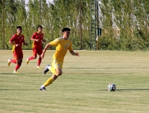 Фоторепортаж с товарищеского матча Казахстан U-21 — Олимпийская сборная Кыргызстана 3:1