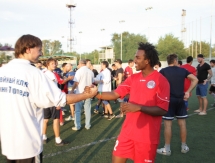 Фоторепортаж с товарищеского матча «Восток» — «Казцинк-Торпедо» 3:4 (с гандикапом)