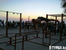 В Актау прошли соревнования по street workout