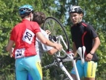 Три «завала» произошло на втором этапе велогонки «Школьник Казахстана»