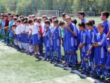 На базе футбольного центра «Ордабасы» состоялся детский футбольный турнир