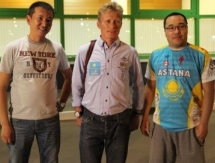 Фоторепортаж со встречи велокоманды «Астана»