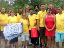 В Акмолинскую область прибыл велопробег «Врачи мира за предотвращение ядерной войны»