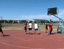 В Талдыкоргане прошел турнир по стритболу